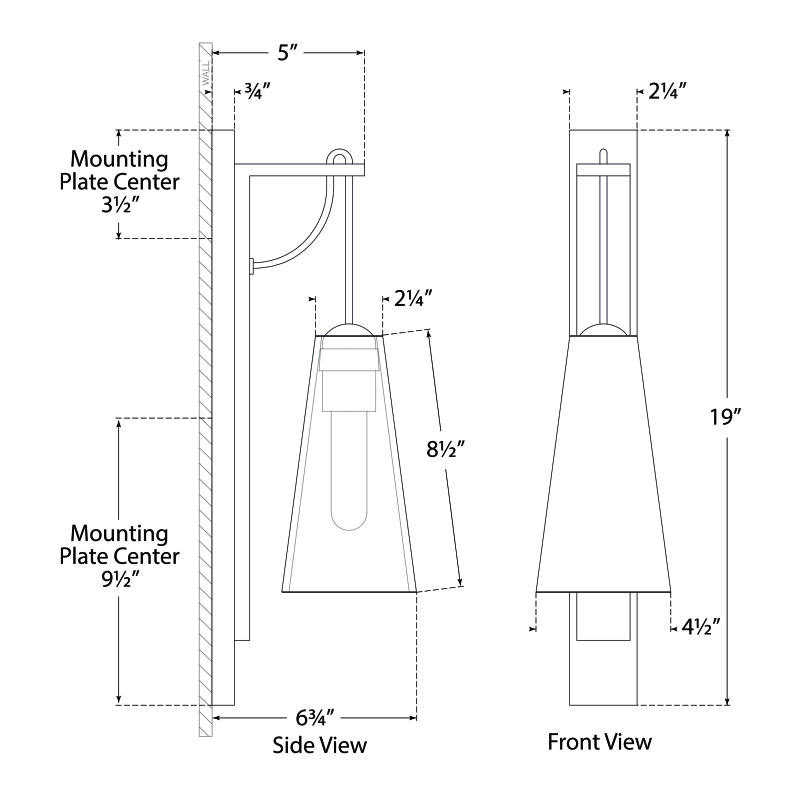 Visual Comfort Signature Reve Conical Wall Sconce