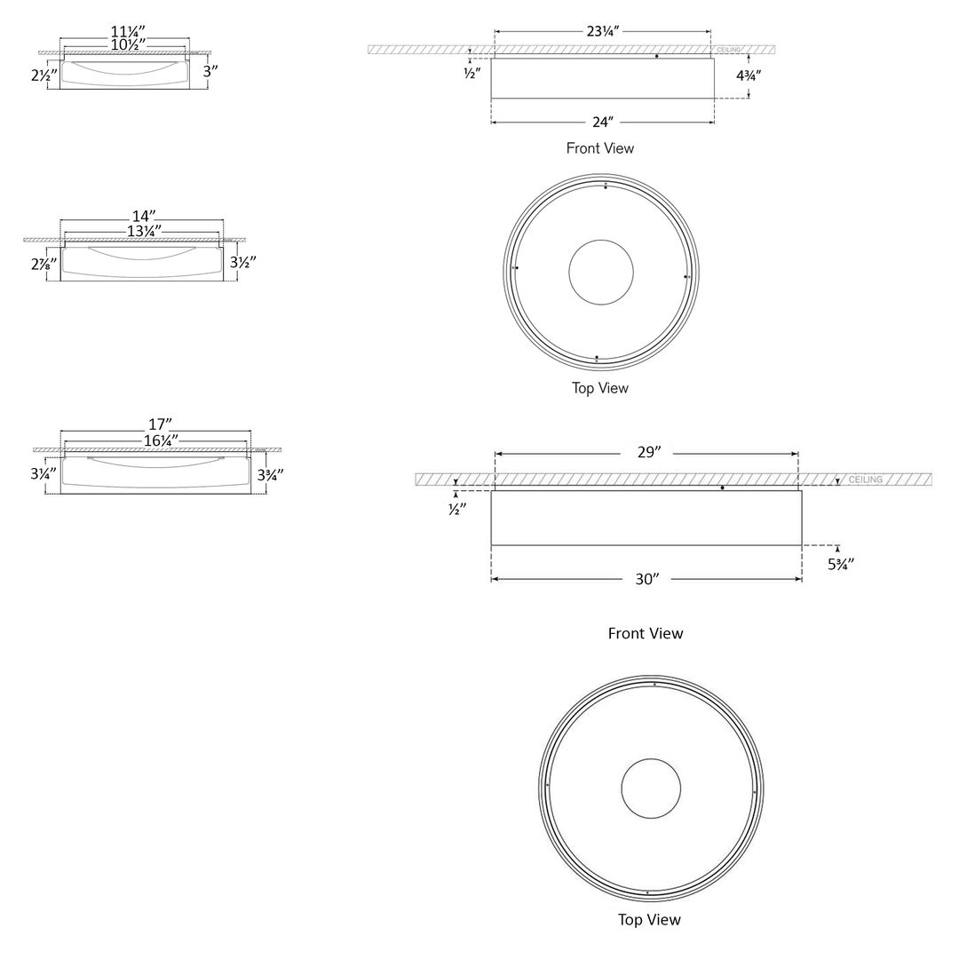 Visual Comfort Signature Shaw Ceiling Light