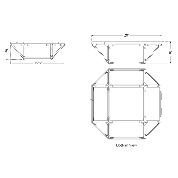 Visual Comfort Signature Morris Ceiling Light