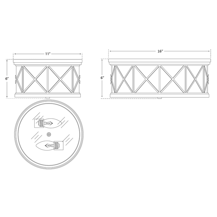 Visual Comfort Signature Montpelier Ceiling Light