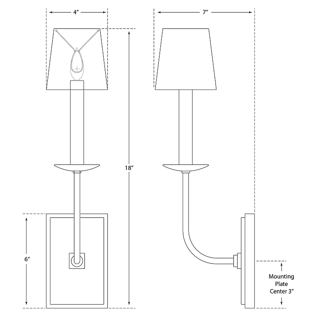 Visual Comfort Signature TT Wall Sconce