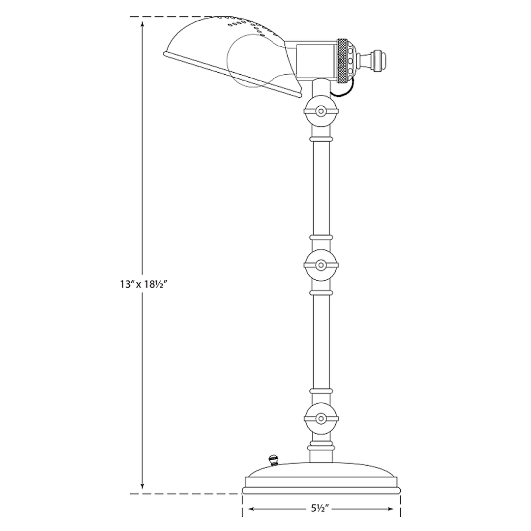 Visual Comfort Signature Pixie Desk Lamp