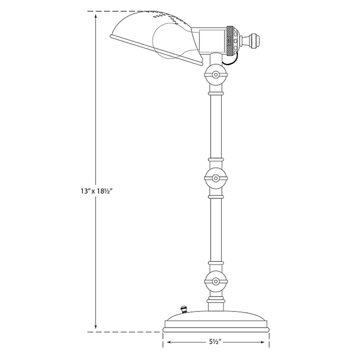 Visual Comfort Signature Pixie Desk Lamp