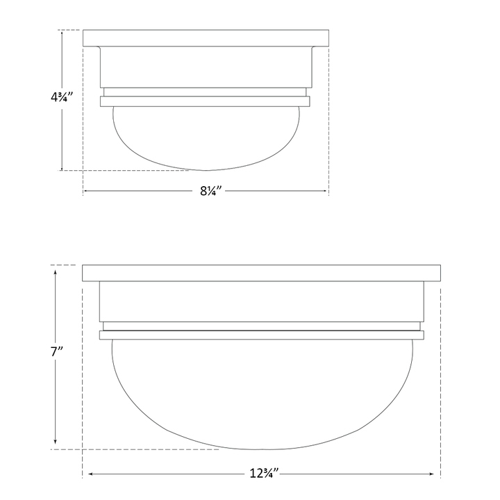 Visual Comfort Signature Marine Ceiling Light