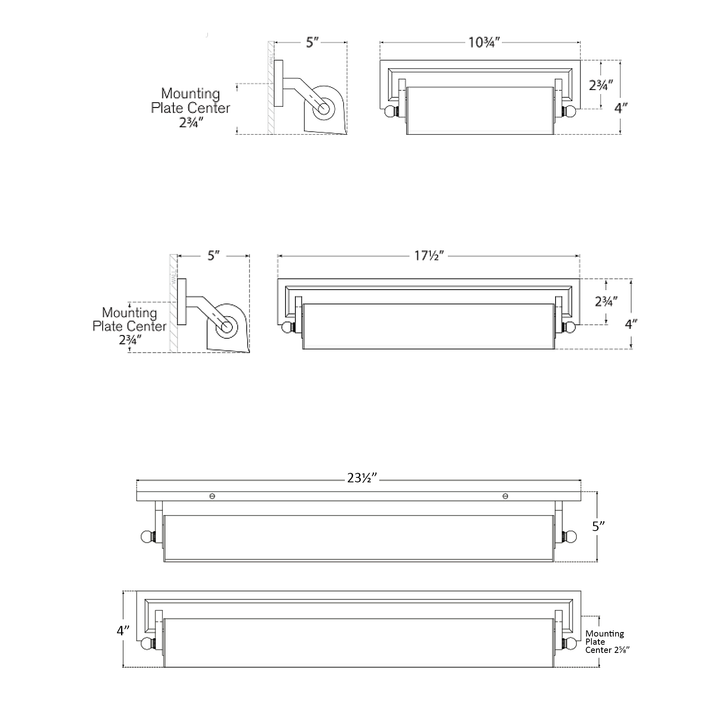 Visual Comfort Signature Library Picture Light