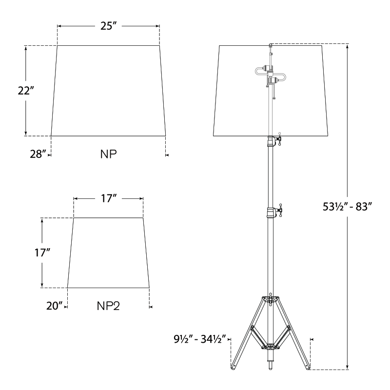 Visual Comfort Signature Studio Floor Lamp