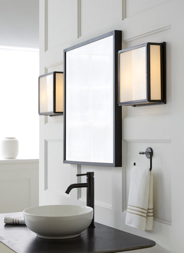 Visual Comfort Signature Mercer Box Bathroom Vanity Light (view 2)
