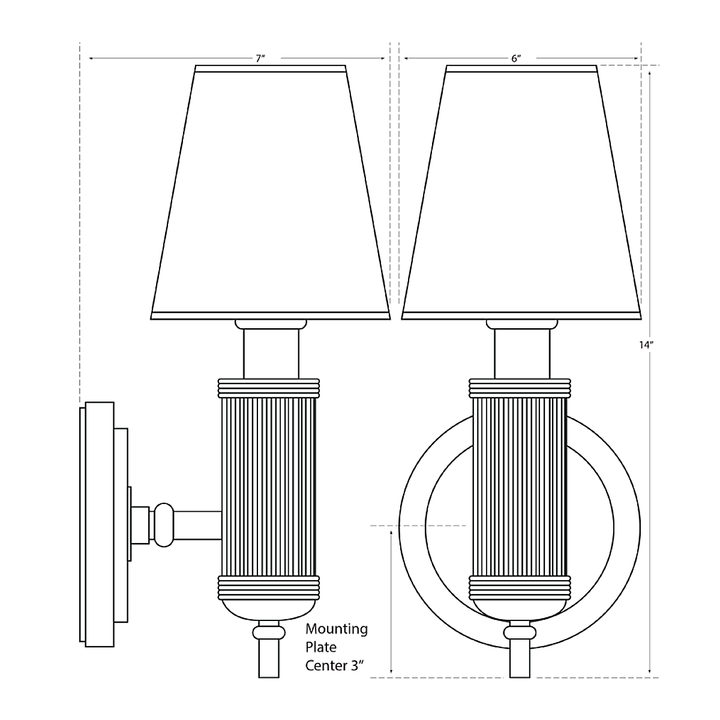 Visual Comfort Signature Longacre Wall Sconce