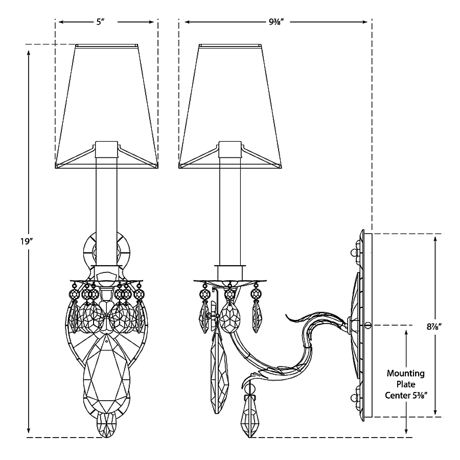 Visual Comfort Signature Yves Wall Sconce