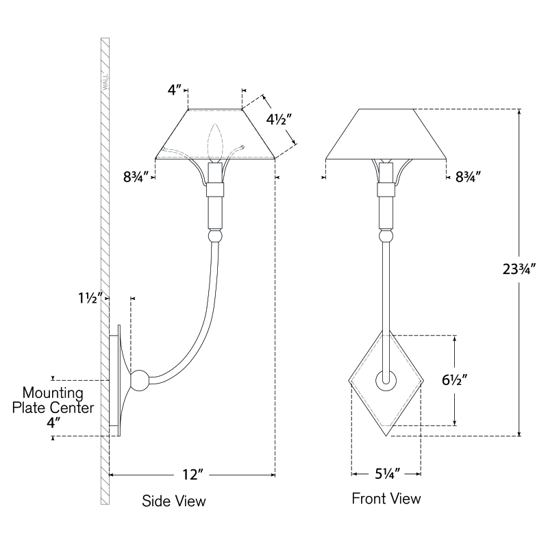 Visual Comfort Signature Turlington Wall Sconce