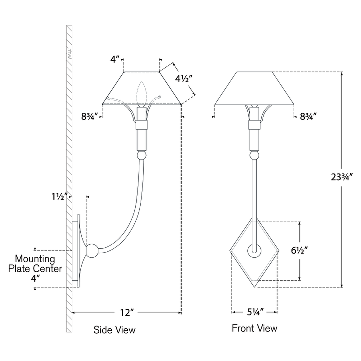 Visual Comfort Signature Turlington Wall Sconce