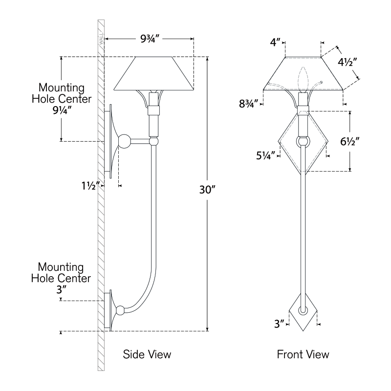Visual Comfort Signature Turlington XL Wall Sconce