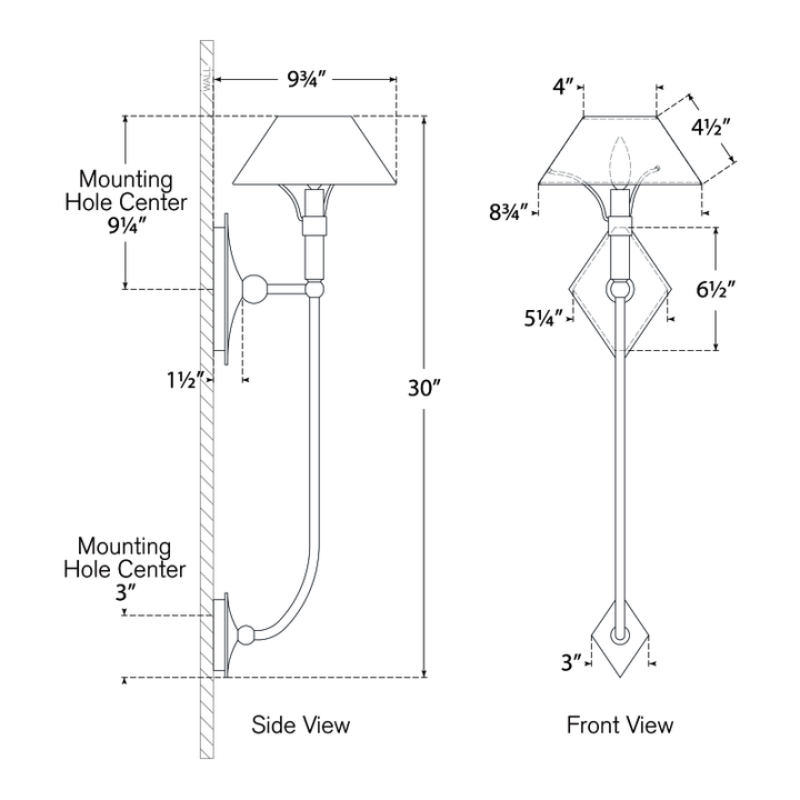 Visual Comfort Signature Turlington XL Wall Sconce