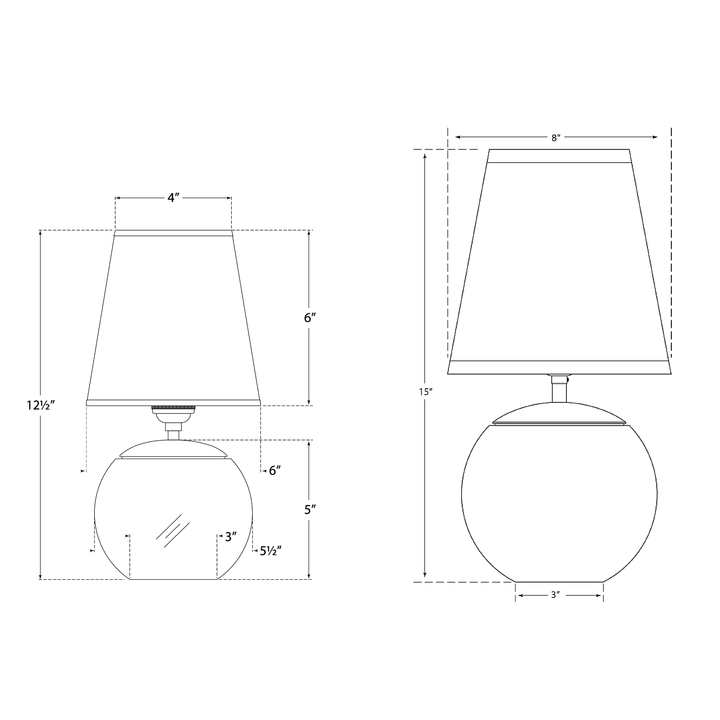 Visual Comfort Signature Terri Round Accent Table Lamp