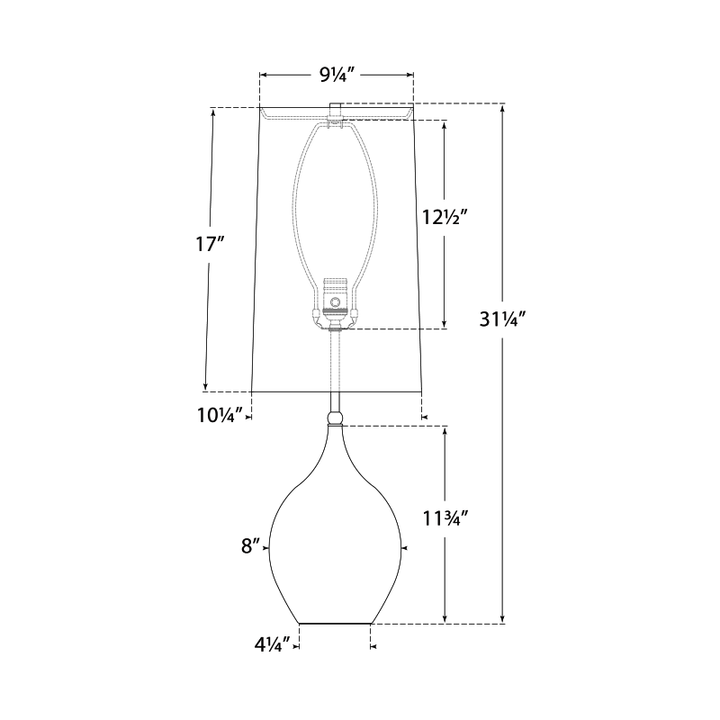 Visual Comfort Signature Loren Table Lamp