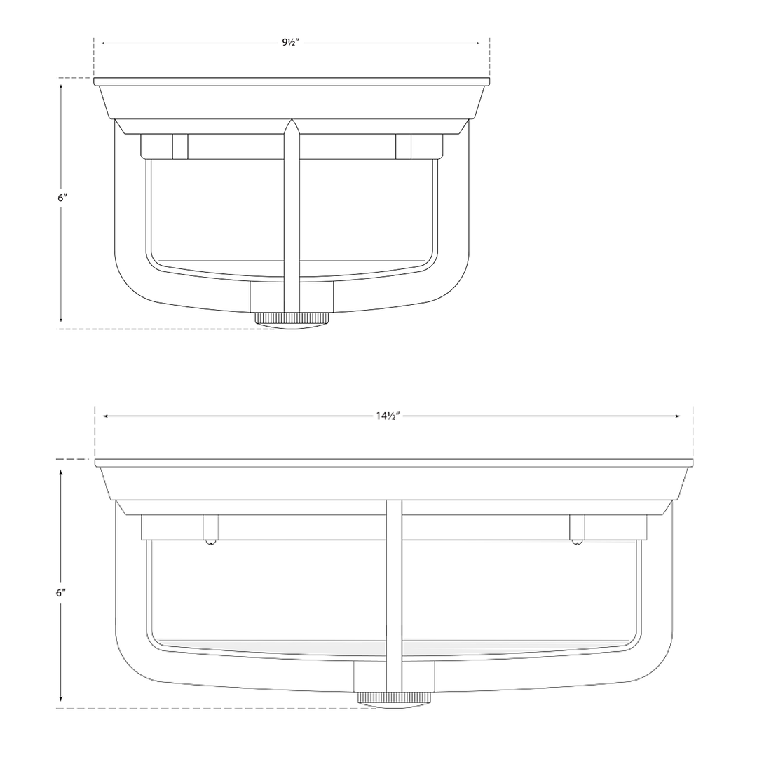 Visual Comfort Signature Milton Ceiling Light