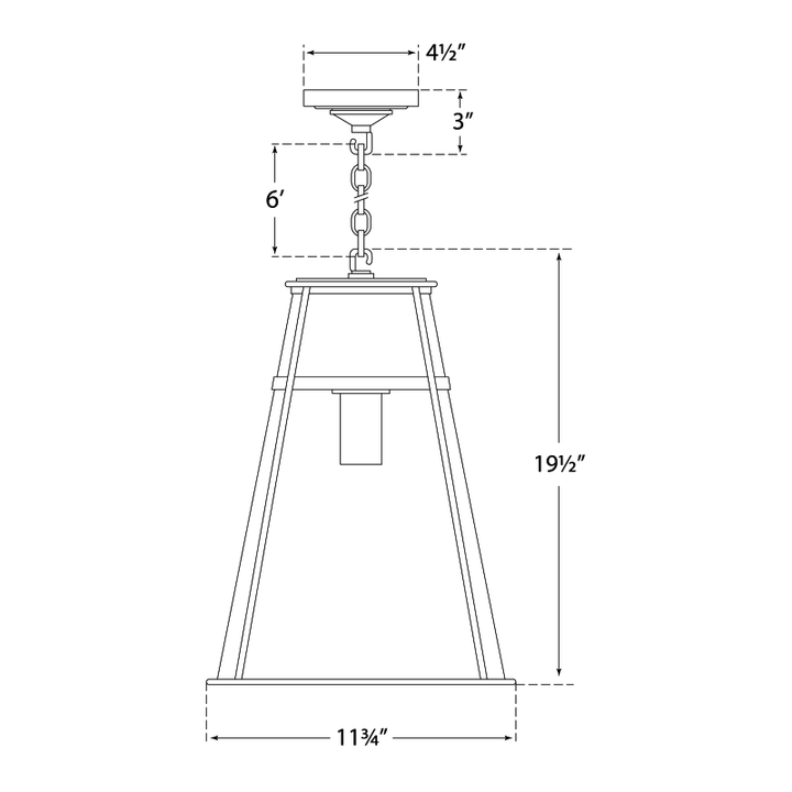 Visual Comfort Signature Robinson Large Pendant
