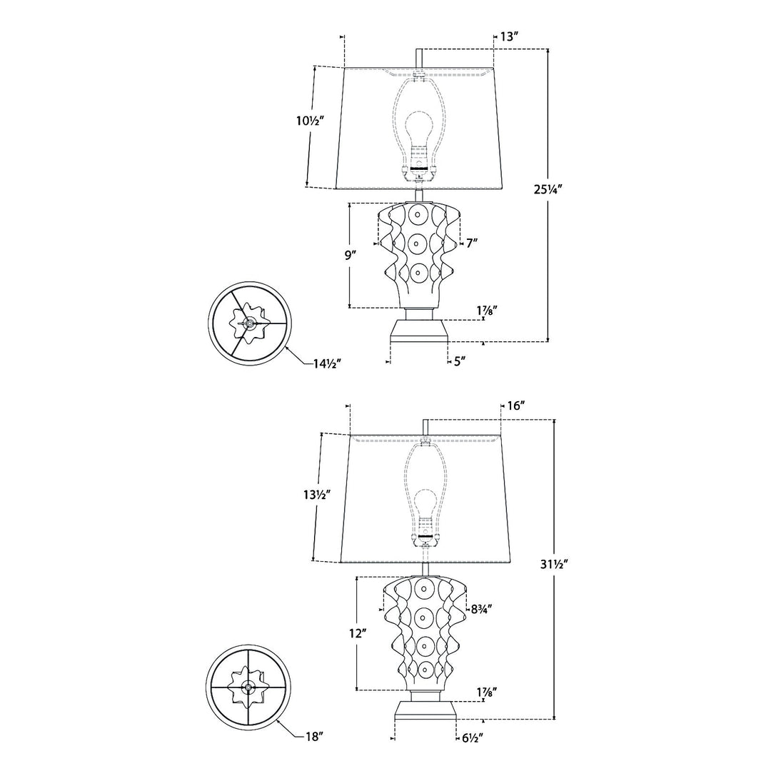Visual Comfort Signature Luxor Table Lamp