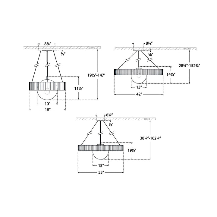 Visual Comfort Signature Arena Chandelier