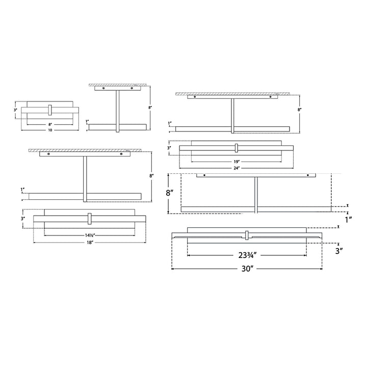 Visual Comfort Signature Axis Picture Light