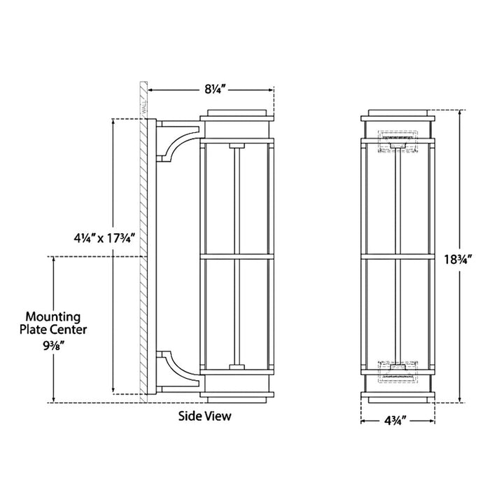 Visual Comfort Signature Gracie Linear Wall Sconce