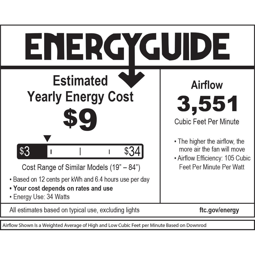 Hinkley Ventus Ceiling Fan