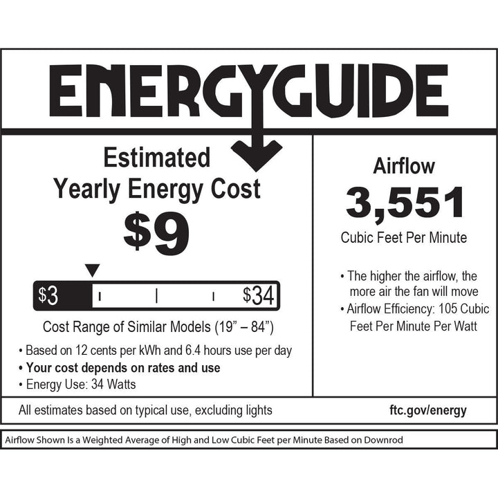 Hinkley Ventus Ceiling Fan