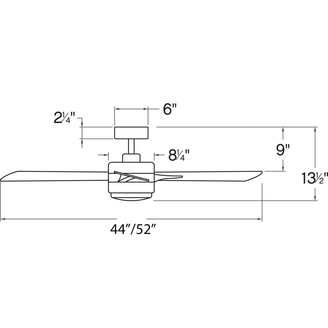 Hinkley Ventus Ceiling Fan (view 2)