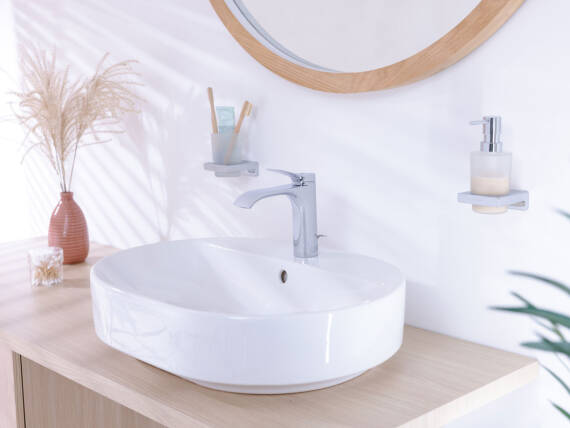 Hansgrohe Vivenis Single-hole Faucet 110 with Pop-Up Drain 1.2 GPM