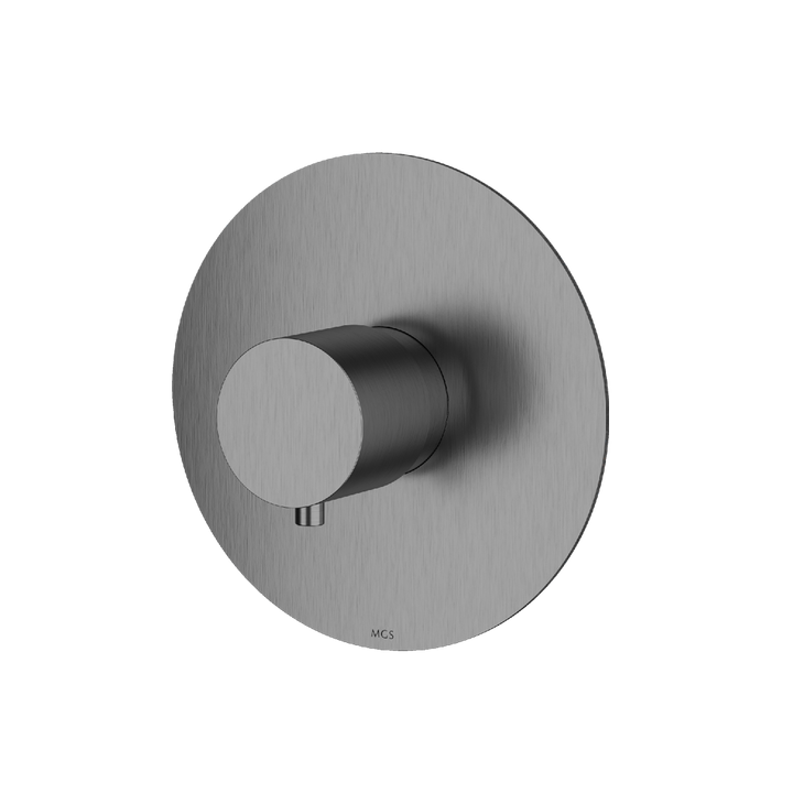 MGS Bagno Minimal Stainless Steel Thermostatic Trim