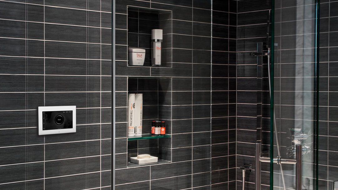 Mr. Steam iSteamX Steam Shower Control and Steamhead