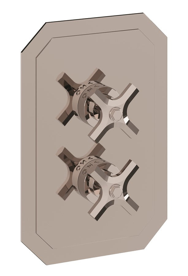 Crosswater London Waldorf 2500 Thermo Trim with Cross Handles