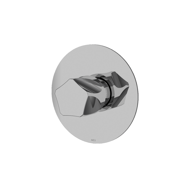 MGS Bagno Penta Stainless Steel Thermostatic Trim