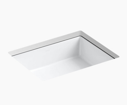 Kohler K-2882 Verticyl Rectangular Undermount Bathroom Sink