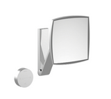 Clearance: Keuco 17613139052 Cosmetic Mirror in Brushed Black Chrome