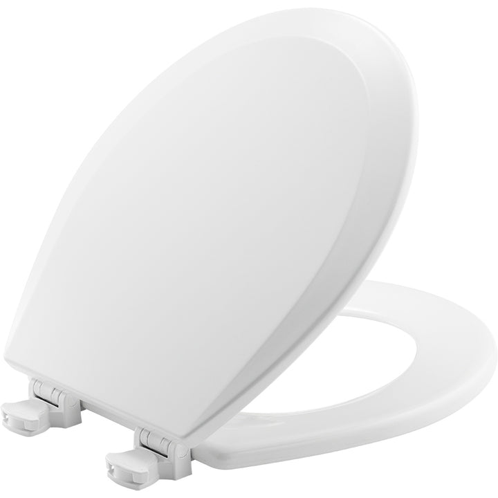 Bemis 500EC Round Front Enameled Wood Toilet Seat