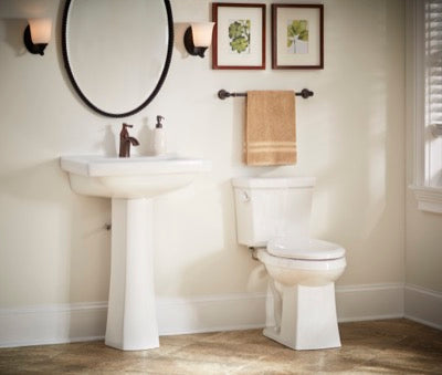 Gerber Burr Ridge White Pedestal Sink
