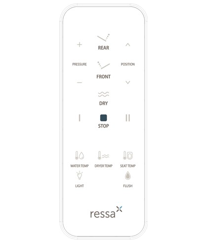 Crosswater US-RS200WHSET Ressa X2 Wall-Hung Spa Toilet