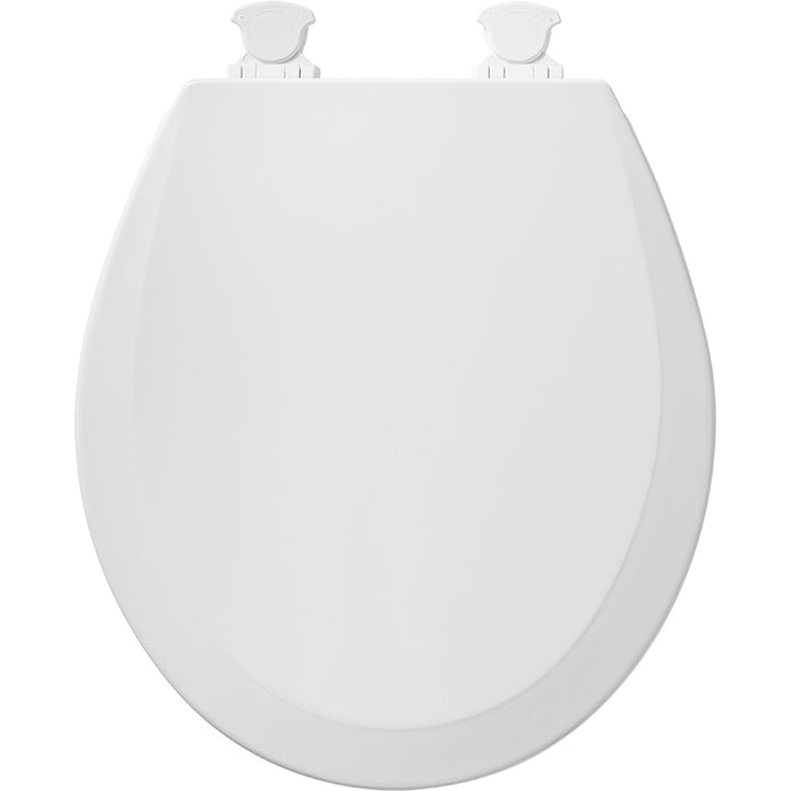 Bemis 500EC Round Front Enameled Wood Toilet Seat