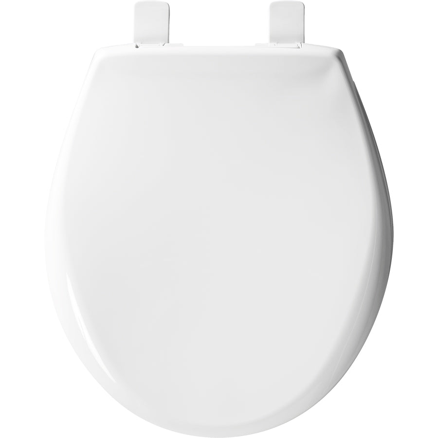 Bemis 200E4 Round Front Plastic Whisper Close Toilet Seat