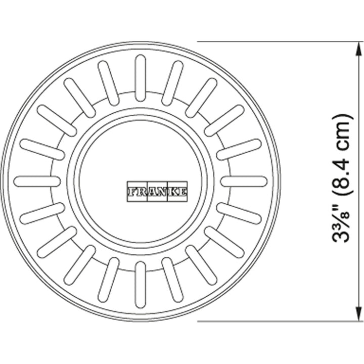 Franke 906 Basket Strainer
