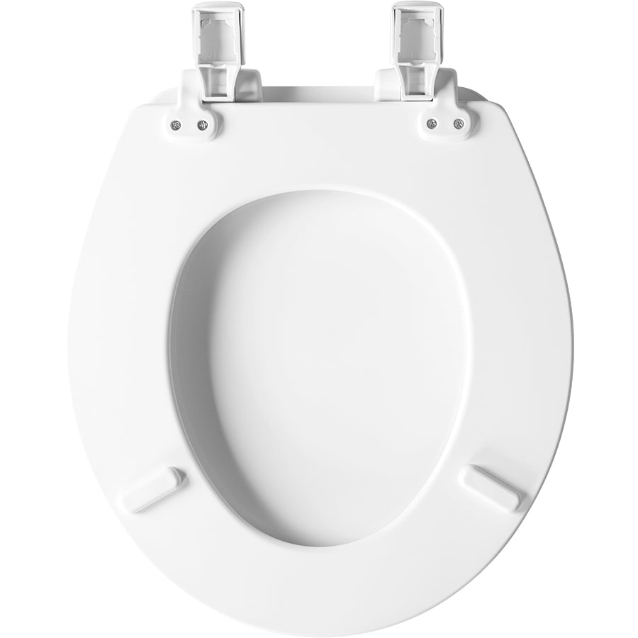 Bemis 600E4 Round Front Enameled Wood Toilet Seat