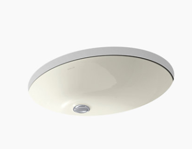 Kohler K-2211 Caxton 19" x 15" Undermount Bathroom Sink