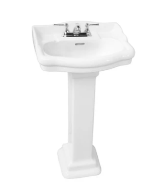 Barclay 3-874 Stanford Petite Pedestal Sink