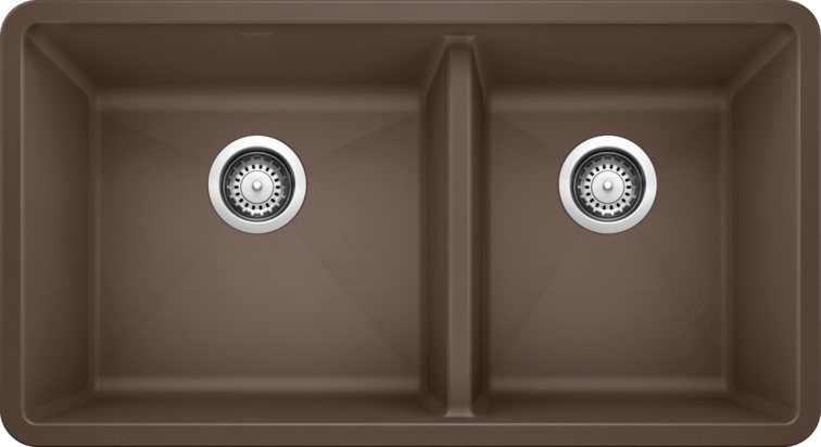 Blanco Precis 1-3/4 Bowl Silgranit Kitchen Sink
