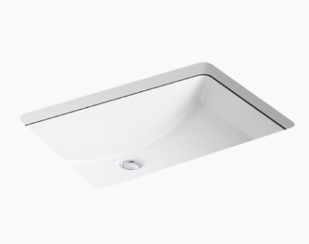 Kohler K-2215 Ladena 23-1/4" x 16-1/4" Undermount Bathroom Sink