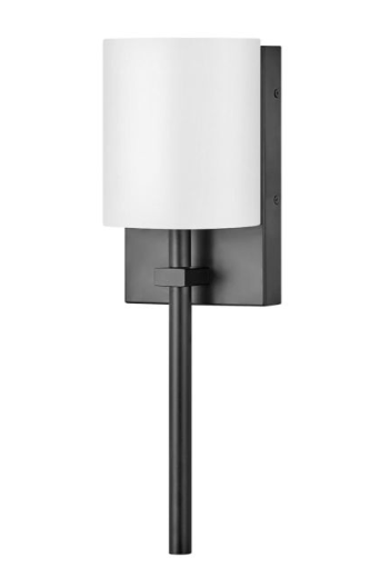 Hinkley 41011 Avenue White Acrylic Single Light Sconce