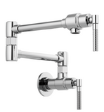 Brizo 62843LF Litze Wall Mount Pot Filler with Knurled Handle