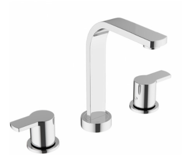 Crosswater London Wisp US-WP130DP Widespread Bathroom Faucet