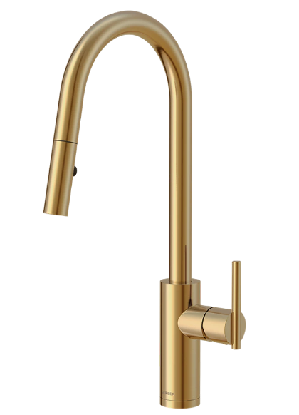 Gerber D454058 Parma Cafe Pulldown Kitchen Faucet